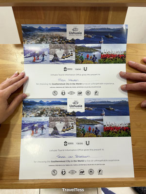 Certificaat einde van de wereld
