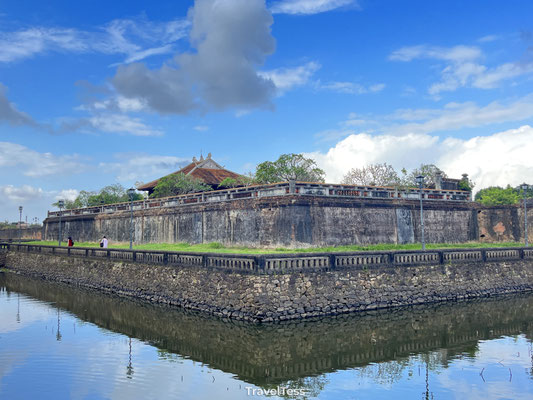 Stadsmuur in Hué