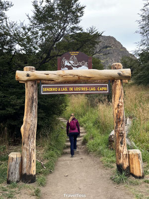 Start hike naar Laguna de los Tres
