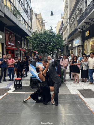 Tango straatdans