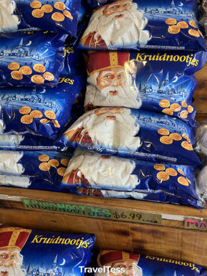 Kruidnoten in een winkel in Auckland
