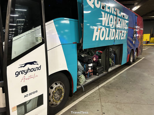 Greyhound bus Australië