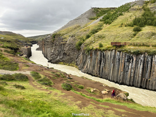 Stuðlagil kloof