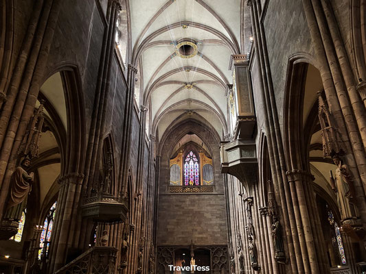 Interieur Kathedraal van Freiburg