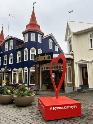 Straatbeeld Akureyri