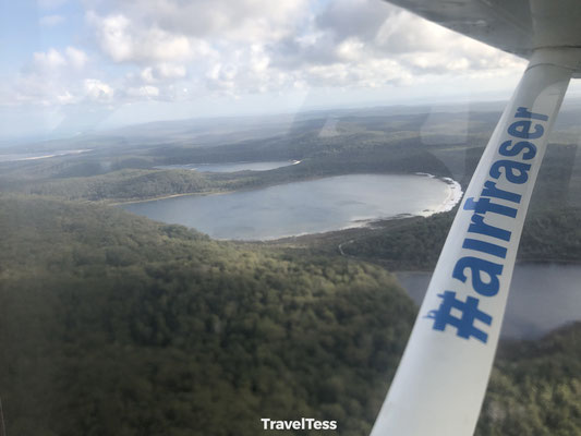 Fraser Island van boven