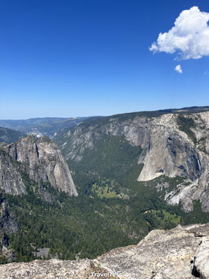 Uitzicht vanaf Taft Point