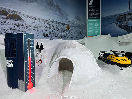 Simulatie winterstorm op Antarctica