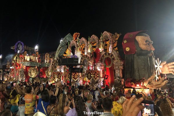 Rio Carnaval in het Sambadrome