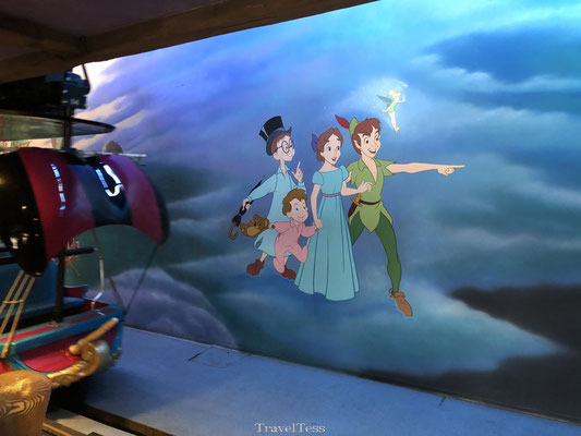 Peter Pan attractie Disneyland Parijs