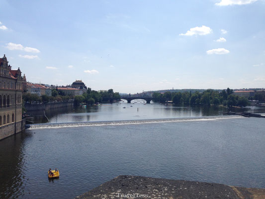 Rivier Moldau Praag