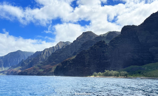 Boottocht Nā Pali kust