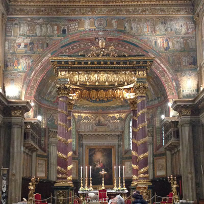 Interieur Sint-Pieter Basiliek Rome