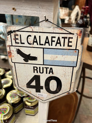 Souvenirshop in El Calafate