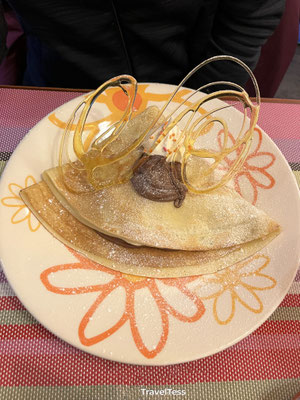 Crepe restaurant in El Calafate