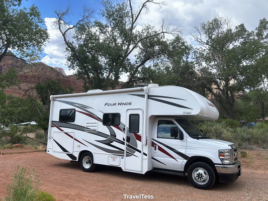 Kamperen in Zion National Park