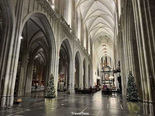 Interieur kerk in Antwerpen
