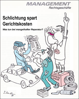 Schlichtung spart Gerichtskosten