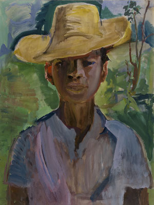 Portrait eines Mulatten mit Sombrero (1947-1950)