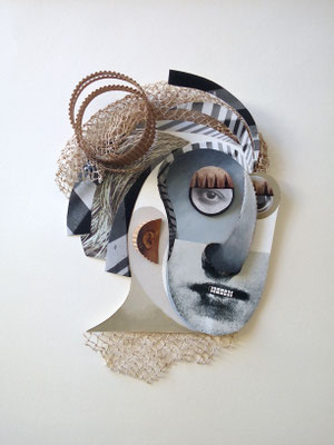 L'homme pensif 30x40 cm