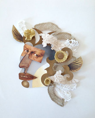 L'emperruqué 30x40 cm