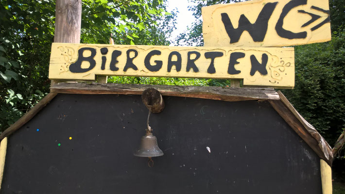 im Biergarten