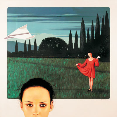 RICORDO DI... olio su tela cm 50 x 50