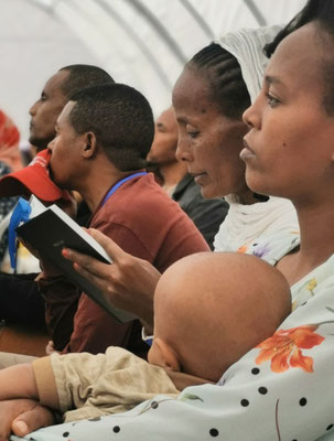 A translator, her daughter, and grandson: good news for generations to come