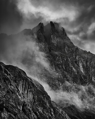Blackmountainswhite - schwarzweiß (monochrome) Bilder aus den Bergen der Welt - 53