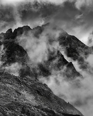 Blackmountainswhite - schwarzweiß (monochrome) Bilder aus den Bergen der Welt - 30