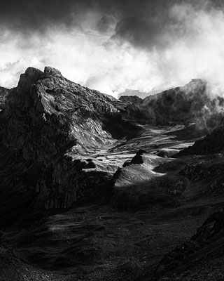 Blackmountainswhite - schwarzweiß (monochrome) Bilder aus den Bergen der Welt - 23