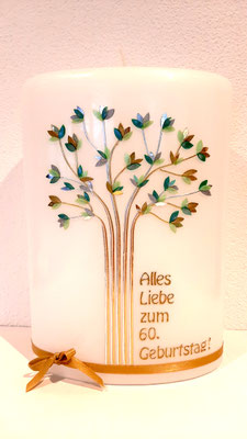 Individuelle Kerze 92