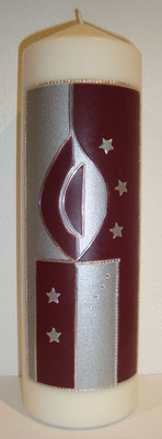 Weihnachtskerze 16