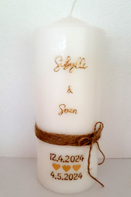 Hochzeitskerze 100