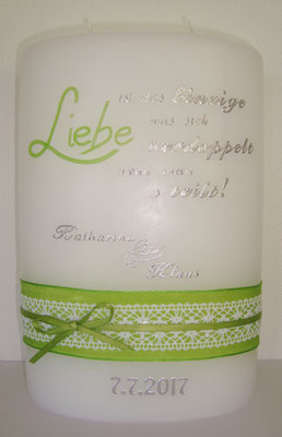 Hochzeitskerze 60