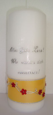 Individuelle Kerze 45