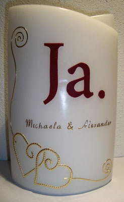 Hochzeitskerze 16