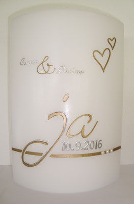 Hochzeitskerze 48