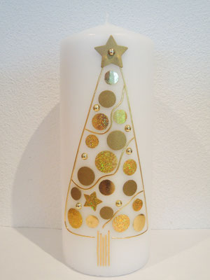 Weihnachtskerze 42