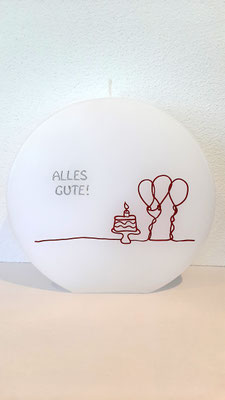 Individuelle Kerze 87