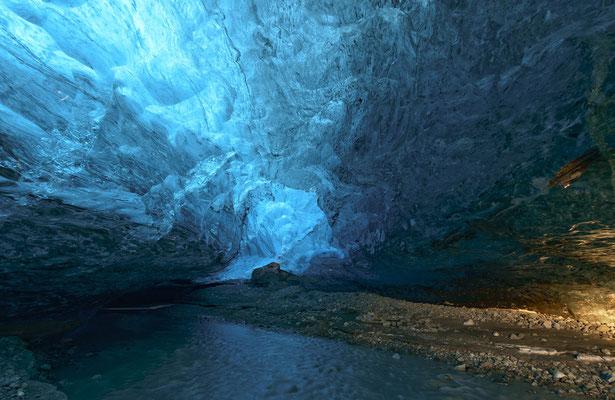 13 Crystal Cave Alu/Glas 58x77cm