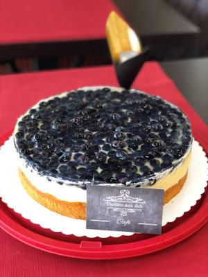 Blaubeere Vanillecreme