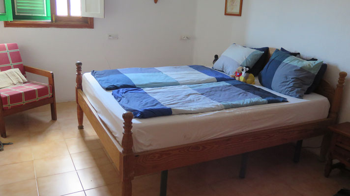 Eines der Schlafzimmer.