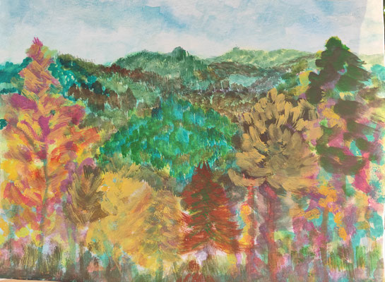 Elsass Landschaft