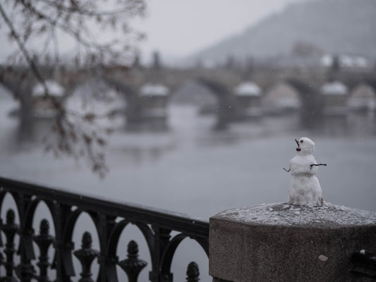 Séjour à Prague sous la neige