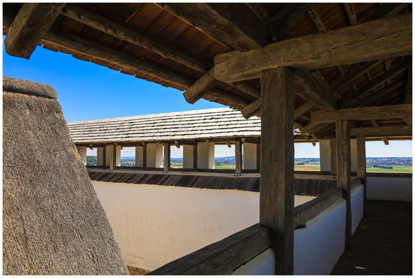 Wehranlage Heuneburg - Lehmziegelmauer 6043