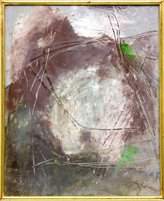 PALUS EPEDEMIARIUM / Pigmente und Acryl auf Leinwand / 41 x 33 cm / 2012