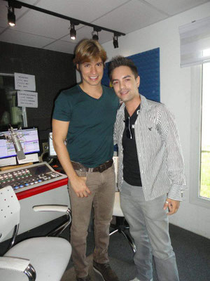 Entrevista al cantante Carlos Baute, en Radio Disney, en el año 2012