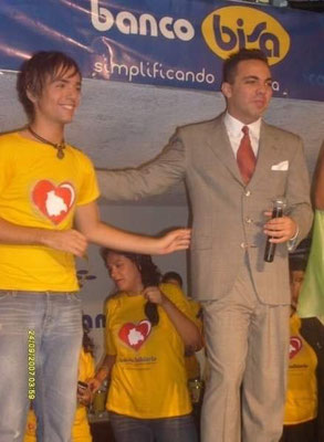 Entrevista al cantante Cristian Castro, en la Telemaratón de "ATB", en el año 2009