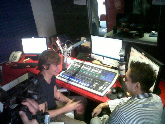 Entrevista al cantante Carlos Baute, en Radio Disney, en el año 2012